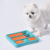Square Interactive Slow Feeder Dog Puzzle Toy Tektoty